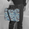 thumbnail image 5 of Lsque Underwater Animals and Flowers Pattern Laptop Bag – Portable & Slim Single-Shoulder Computer Case with Adjustable Strap, Protective, Lightweight for 13”/14”/15.6” Laptops, 5 of 8
