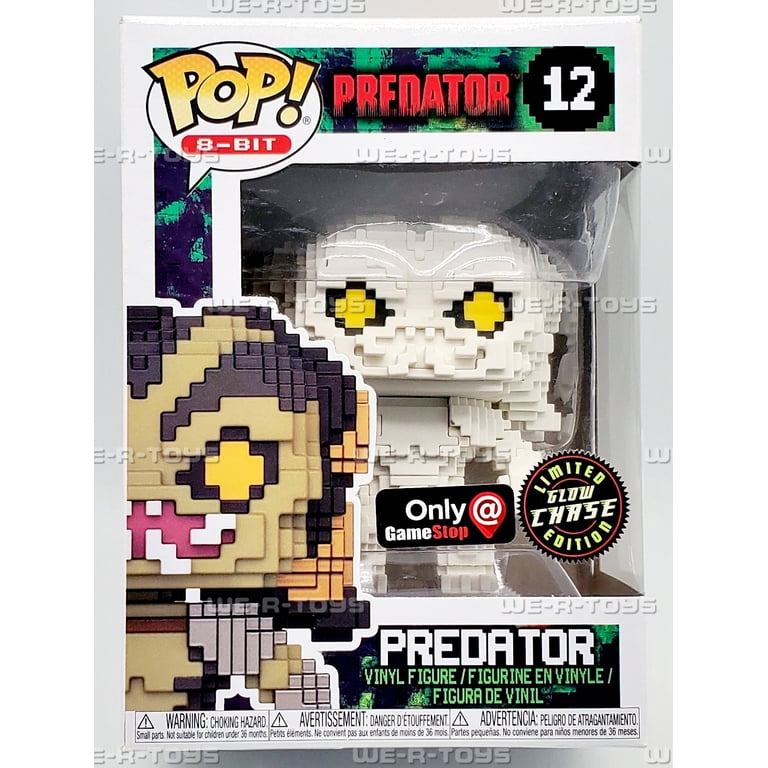 Funko POP 8-Bit Predator Glow in The Dark Predator 12 Chase Figure