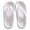 White, variant on Women's Cloud Slides Flip Flops, Non-Slip Quick Dry Summer Sandals, Black/White