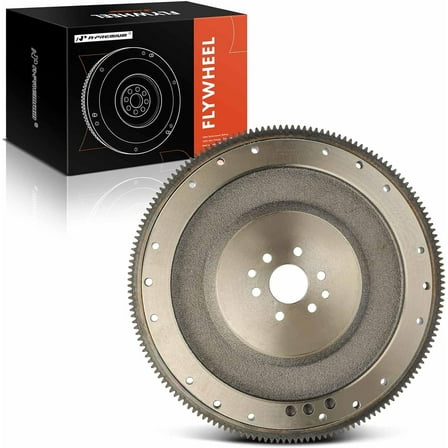 A-Premium Clutch Flywheel Compatible with Ford Mustang 1999 2000 3.8L, Manual Trans., 6 Bolt Holes, 164 Teeth, Replace# F72Z6375AA