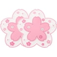 thumbnail image 1 of 3 posavasos con diseño de sakura, posavasos con diseño de flor de cerezo kawaii, posavasos antideslizantes bonitos, posavasos de café rosa kawaii, 1 of 6