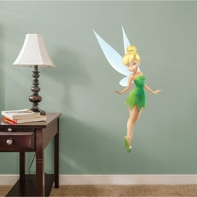 Disney Tinkerbell Very Fairy 22pc Wall Sticker Set Walmart Com