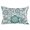 Teal, variant on Waterproof Outdoor Throw Pillows with Inserts 12"x20", Spring Flowers Soft Decorative Pillowcases for Couch Bedroom, Vintage Floral Leaves Birds Pastoral Botanical Pillow Covers for Sofa Living Room