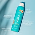 thumbnail image 2 of Protector solar Coola Spray orgánico Classic Body SPF 30 Coco tropical 6 oz, 2 of 3