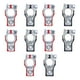 thumbnail image 1 of Conector de terminal de batería plateado de 5 pares, buena conductividad para camiones, barcos y autocaravanas., 1 of 14