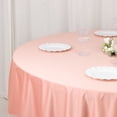 thumbnail image 4 of Efavormart Scuba Round Tablecloth 90" Dusty Rose - Wrinkle Free Table Cover, 4 of 4