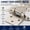 Brushed Nicke, variant on Cabinet Door Hinges 2 Pairs 4 Pack, 1/2 Inch Partial Overlay Self-Closing Semi-Concealed Surface Mount Kitchen Cabinet Hardware, Gold