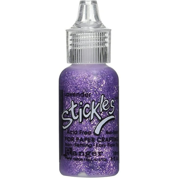 Ranger Stickles Glitter Glue .5oz - Lavender, 1 Pack of 6 Piece