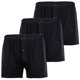 thumbnail image 1 of YOURBASICS Calzoncillos de punto para Hombre, paquete de 3 - algodón, abertura con botones, patrón, paquete múltiple Negro L (Large), 1 of 3