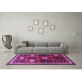 thumbnail image 3 of Ahgly Company Indoor Rectangle Persian Purple Traditional Area Rugs, 5' x 8', 3 of 4
