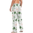 thumbnail image 5 of GZHJMY St. Patrick's Day Pajama Pants for Men, Lounge Pants Lightweight Men Pajama Bottoms with Drawstring Pockets, Christmas New Year Birthday Gifts, Large, 5 of 6
