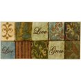 thumbnail image 1 of Mohawk Home Multicolor Les Fleurs La Terre Area Rug (20"x45"), 1 of 1