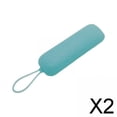 thumbnail image 1 of 2x Funda de Silicona para Mando a Distancia, Antideslizante, Práctica, Ligera, Portátil con Funda Protectora de Cordón, Funda para Controlador de TV P 2 piezas, 1 of 10