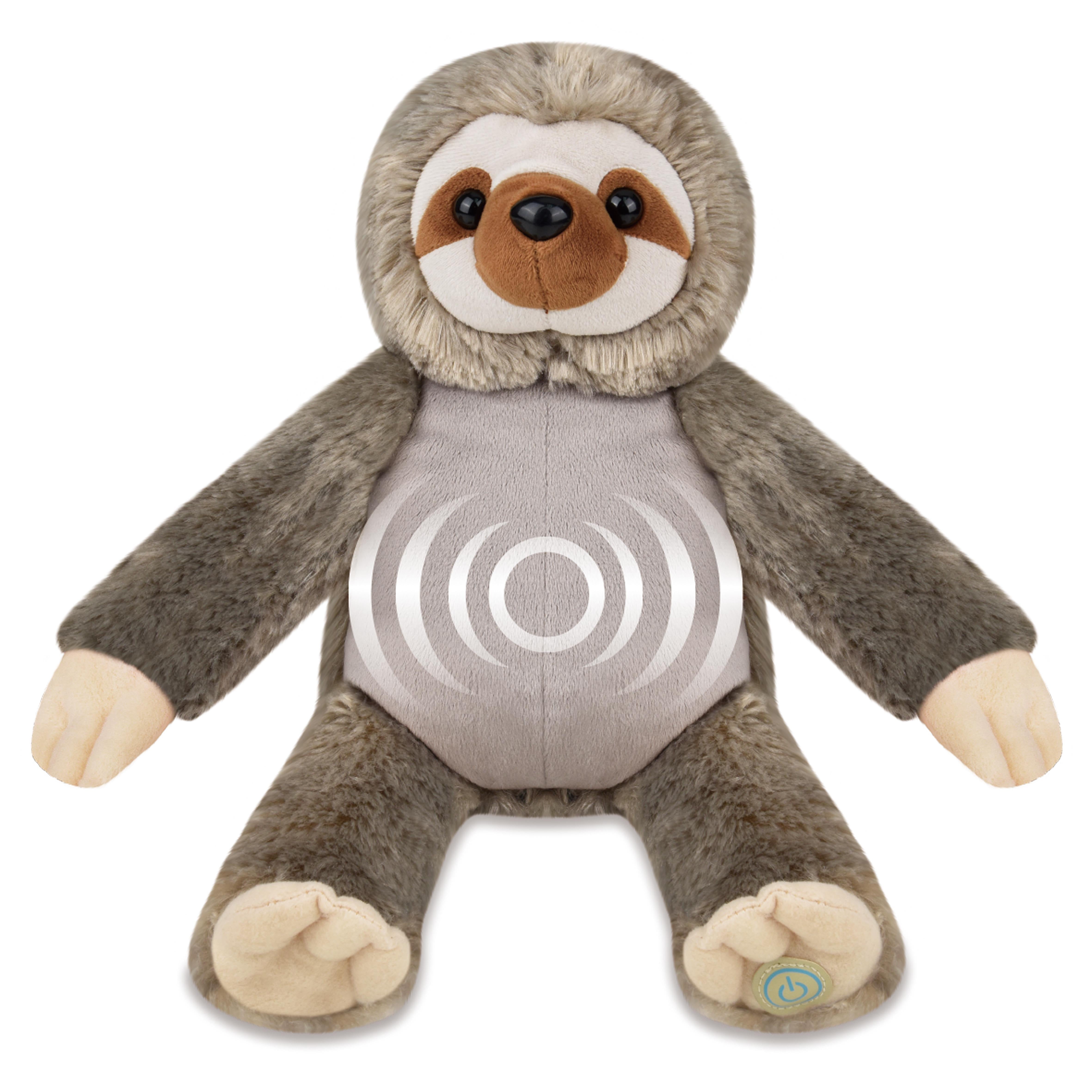 Health Touch Sloth Huggable Massaging Massager Gift with Relaxing Vibration