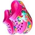 thumbnail image 6 of Loonyx Unicorn Clog Slippers for Girls, Kids Size 2, Pink, 6 of 6