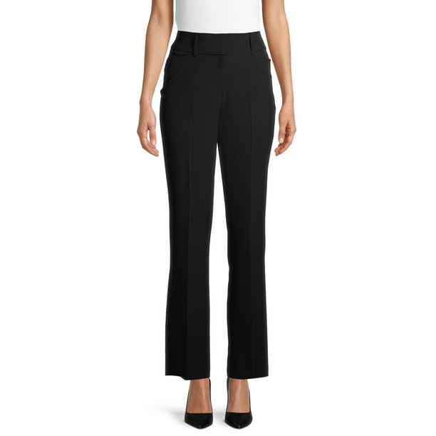 Time and Tru - Time and Tru Women's Bootcut Trousers - Walmart.com ...