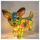thumbnail image 1 of Lámpara LED decorativa con forma de perro, diseño moderno, luz cálida, ideal para dormitorio, estructura metálica, diseño de dos niveles, luz ambiental, estética, perfecta para oficina., 1 of 7