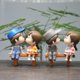 thumbnail image 2 of Figuras Banco Beso Amantes Muñeca Durable Encantadora Planta Verde Decoraciones Advancent HA041310-00, 2 of 6