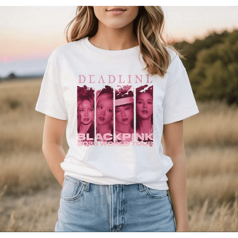 BLACKPINK DEADLINE WORLD TOUR Tシャツ Blackpink Deadline World Tour 2025 T-Shirt Official Concert