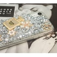 thumbnail image 3 of case for iPhone XR Shiny Rhinestone Case for Girls Fashion Luxury Bling Bling Diamond Rhinestone Gemstone 3D Perfume Bottle and Flower Gemstone Soft TPU Back case for iPhone XR 6.1 inch, 3 of 8
