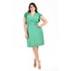 thumbnail image 1 of Vestido manga con volantes Roman Fashion Tallas Extras 8867-SO Verde 42, 1 of 6