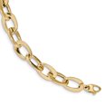 thumbnail image 1 of 14K Yellow Gold Polished Fancy Link Bracelet, 1 of 3