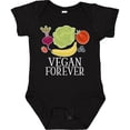 thumbnail image 3 of Inktastic Vegan Forever Healthy Eating Boys or Girls Baby Bodysuit, 3 of 5