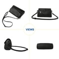 thumbnail image 5 of URSOFINE Genuine Leather Crossbody Bag for Women Flap Over Shoulder Handbag Multi-Pocket Small Hobo Purse for Daily Use, 5 of 7