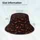 thumbnail image 3 of Balery Red Hot Chili Sombreros para el sol para hombre y mujer, sombrero de pescador con UPF 50+, 3 of 6