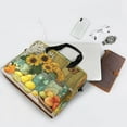 thumbnail image 5 of 16" Laptop Briefcase for Work Travel Laptop Shoulder Bag Carrying Handbag Laptop Case Vase and Fruit Pattern, 5 of 8