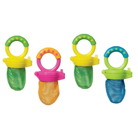 Munchkin Fresh Food Feeder, Assorted Colors, Set of 4