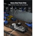 thumbnail image 3 of Protector contra sobretensiones Power Strip SUPERDANNY de 5000 julios, 13 enchufes, 3 of 8