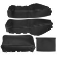 thumbnail image 1 of Unique Bargains 3Pcs/Set Auto Car Microfiber Leather Armrest Protector Cover for Honda Civic 10th Gen 2016-2020 Black with White Line, 1 of 7