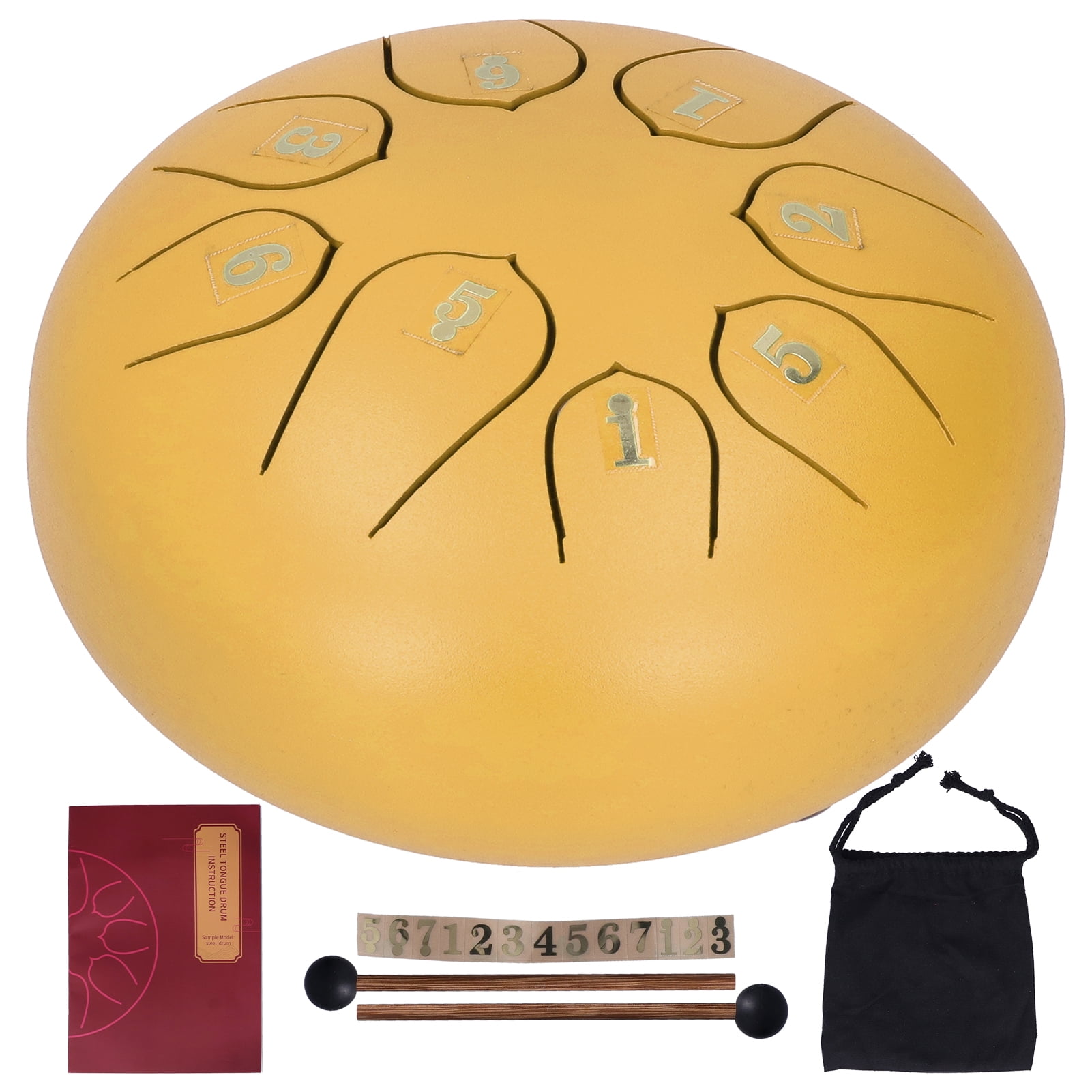 Tamburo Oceanico Tibetano 2 Pezzi - Strumento Musicale Rilassante Con Suono Mare - Foto 3