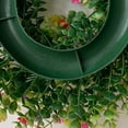 thumbnail image 3 of Yesbay Artificial Flower Wreath Reusable Fake Eucalyptus Garland Faux Greenery Flower Wreath, 3 of 9