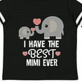 thumbnail image 4 of Inktastic Grandchild Best Mimi Ever Boys or Girls Toddler T-Shirt, 4 of 5