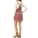 thumbnail image 3 of Vestido de tirantes ajustables para mujer INSPIRE CHIC, falda de tirantes A-Line con cremallera lateral invisible, casual, color rosa, 3 of 8