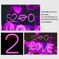 thumbnail image 6 of SHANJIA Upgraded Version Neon Letter, LED Alphabet Lights Up Letters USB Operated White Neon Wall Light for Bedroom,Birthday,Wedding Decor, 6 of 9