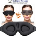 thumbnail image 5 of Antifaz para dormir para dormir de lado, bloqueo de luz para dormir para mujeres y hombres, copa contorneada 3D para dormir suave y transpirable antifaz para dormir con, 5 of 5