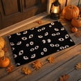 thumbnail image 4 of Spooky Eyes Pattern Coir Doormat Halloween Decorations Outdoor, Non Slip Weather Resistant Mat for Front Porch Halloween Event Decor, 4 of 8