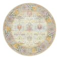 thumbnail image 3 of Unique Loom Baracoa Collection Area Rug - Eltemplete (8' 4" Round Light Blue/Blue), 3 of 7
