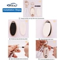 thumbnail image 4 of LAICAIW for Nissan Key Fob Cover 5 Buttons Soft TPU Full Covers Protection Key Case Shell Keychains Fit for Nissan Altima Rogue Sentra Pathfinder Armada Maxima Murano Smart Key Fob Protector(Nisn-5), 4 of 6