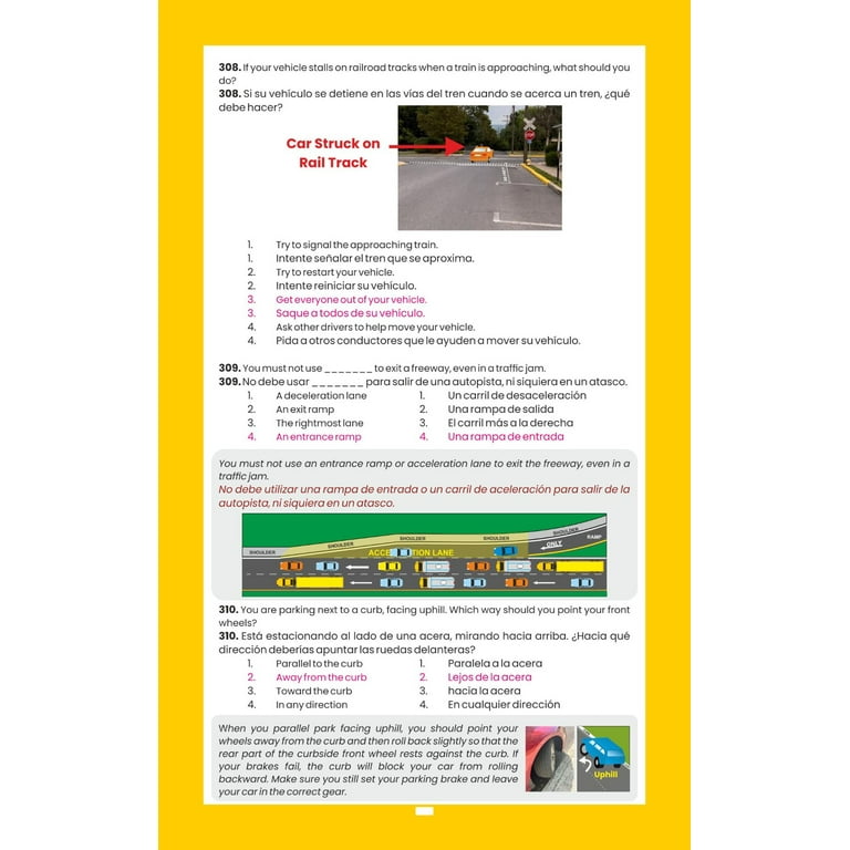 Driver's Manual English - Spanish Version - Walmart.com