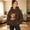 Brown, variant on Pet Pouch Hoodie for Women Dog Carrier Sweatshirt Small Pet Carrier Hoodie Button Neck Large Pet Pouch Long Sleeve Fleece Pullover Oversized Casual Solid Color with Kangaroo Pocket