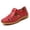 B Red, variant on Wovix Women's Sandals Simple Closed Toe Beach Shoes Dressy And Casual Sandals Casual Daily Wear Beige 35