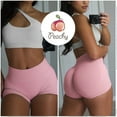 thumbnail image 6 of JGS1996 Women's Workout Gym Shorts Mid Waisted Butt Lifting Hidden Scrunch Butt Seamless Impact Booty Biker Shorts Tummy Control, 6 of 6