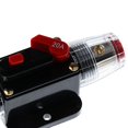 thumbnail image 4 of Dalazy DC 12V-24V Voiture Audio en Ligne Manuel Réinitialisation Disjoncteur Fusible Interrupteur 50AMP 20A, 4 of 6