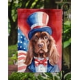 thumbnail image 3 of Sussex Spaniel Patriotic Garden Flag 11.25 in x 15.5 in, 3 of 5