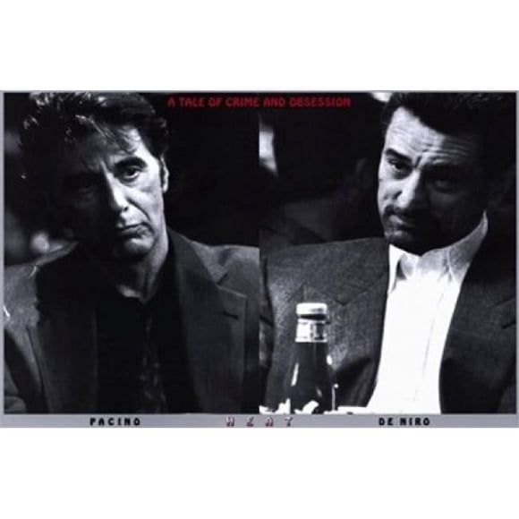 Pop Culture Graphics MOVAD5886 Heat Movie Poster, 17 x 11