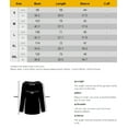 thumbnail image 2 of ZXSXSY Women Notch V Neck Swiss Dots 3/4 Sleeve Solid Color Scoop Hem Blouse, 2 of 7